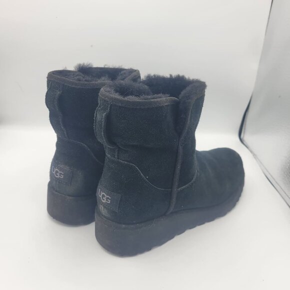 UGG Kristin Mini Boots Black – Size 7 (GUC) - Picture 2 of 2